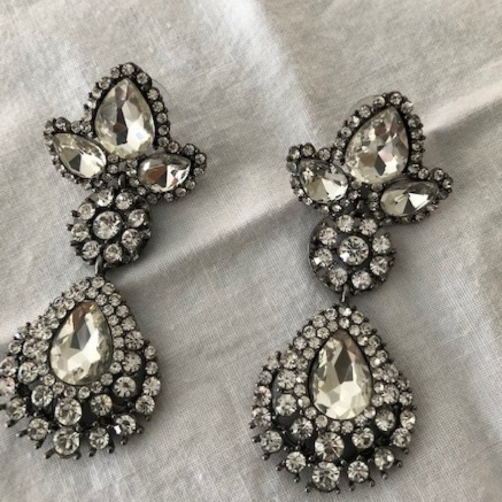 Crystal Drop Earrings